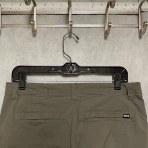 REI Pants Men 32X26.5 Olive Co op Sahara Path‎ Hiking Outdoor Active Work Nylon